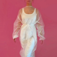 &nbsp;Халат на завязках, спанбонд